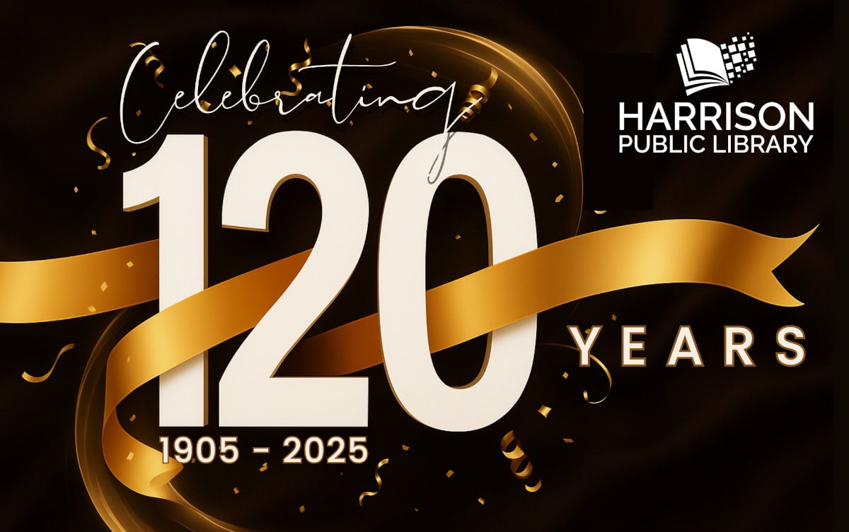 Celebrating 120 Years library card