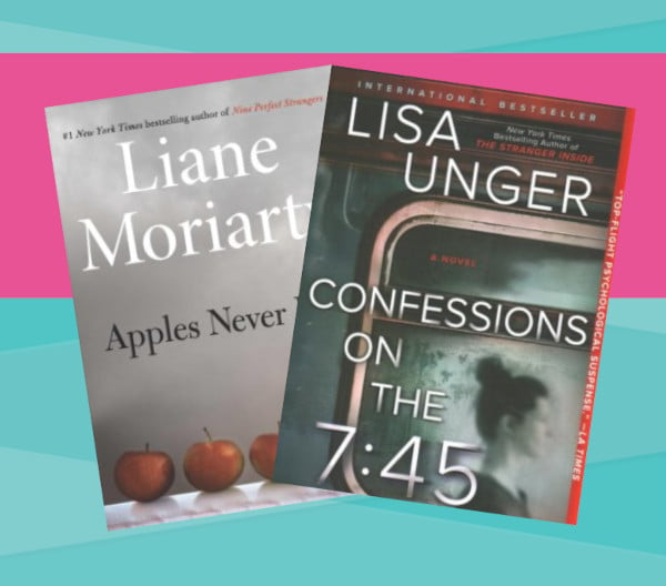Two books: Apples Never Fall and Confessions on the 7:45