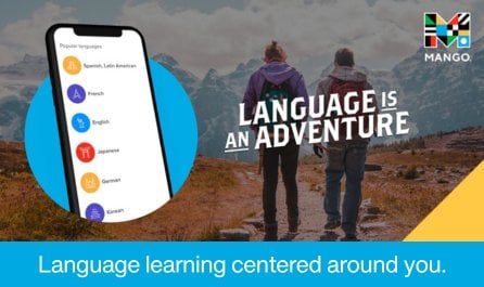 Language learning centered around you.